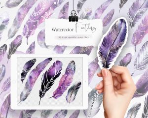 Purple Flowers Patterns