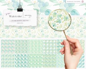 Turquoise Magical Crystals Clipart