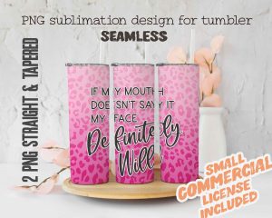 If You Think Funny Tumbler Wrap