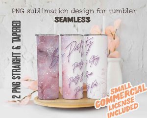 Be Strong And Courageous Tumbler Wrap