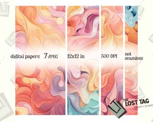 Abstract Nature Background Set