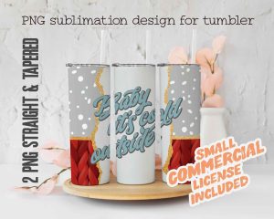 Baby Its Cold Outside Tumbler Wrap