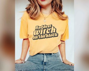 Baddest Witch On The Block SVG Cut Design