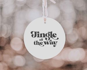 Jingle All The Way SVG Cut Design