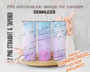 Work Hard And Be Kind Tumbler Sublimation