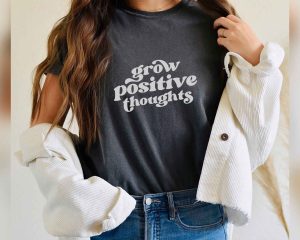 Grow Positive Thoughts SVG Cut File