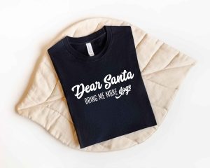 Dear Santa Bring Me More Dogs SVG Cut Design