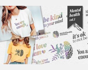 Mental Health Bundle SVG Cut Designs
