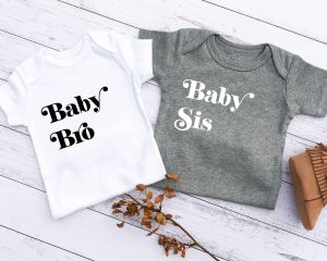 Baby Bro Baby Sis SVG Set Designs