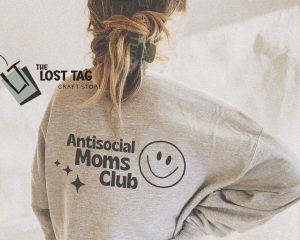 Antisocial Moms Club SVG Cut Design