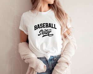 Baseball Sister SVG Cut Design