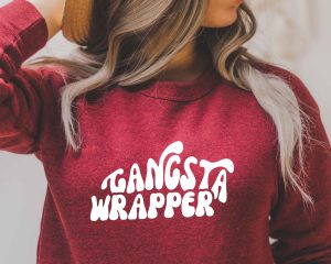 Gangsta Wrapper Funny SVG Cut Design