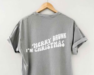Merry Drunk Im Christmas SVG Cut Design