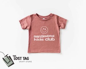 Overstimulated Kids Club SVG Cut Design