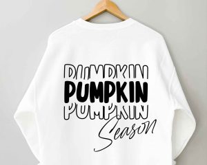 Pumpkin Season Retro SVG Cut Design