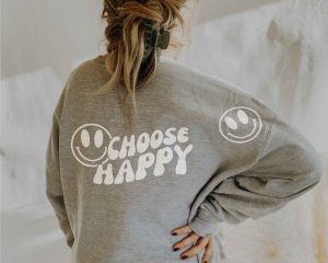 Choose Happy Choose God SVG Cut Design