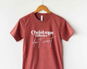 Christmas Calories Do not Count SVG Cut Design