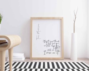 I Dont Have To Be Perfect Printable Wall Art Print