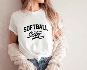 Softball Sister SVG Cut Design
