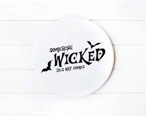 Something Wicked SVG Cut File