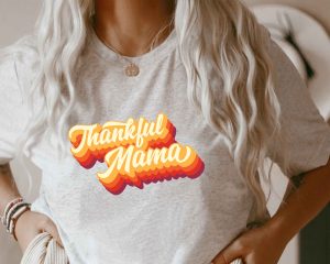 Thankful Mama SVG Cut Design