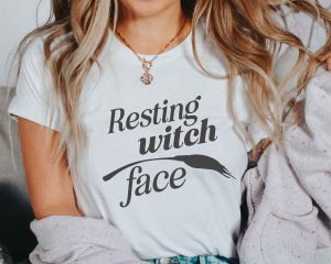 Resting Witch Face SVG Cut Design