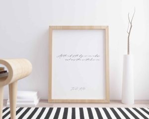 At Some Point In Life Positive Quote Printable Wall Print