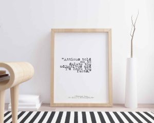 At Times Our Own Quote Printable Wall Print