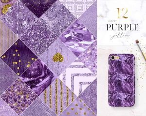 Luxury Purple Patterns