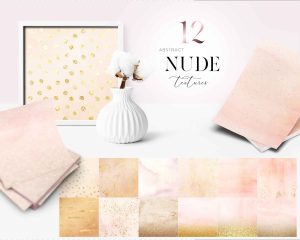 12 Abstract Nude Textures