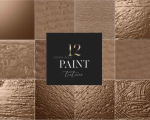 Coffee Gold Paint Textures