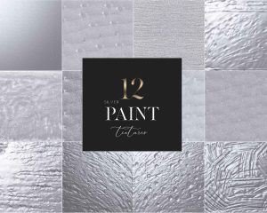 Silver Paint Textures