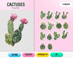 Cactuses Clipart
