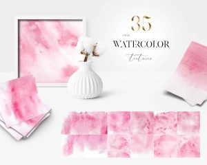 Pink Watercolor Backgrounds