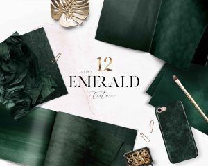 12 Luxury Green Opal Textures