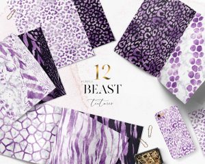 Purple Beast Textures