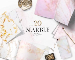 20 Glam Marble Textures