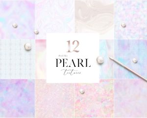 12 Pastel Pearl Textures