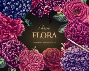 Charm Flora Clipart