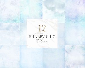 Light Blue Shabby Chic Textures