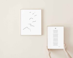If One Man Digital Quote Print