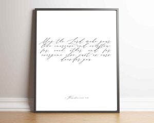 May The Lord Digital Wall Art Print