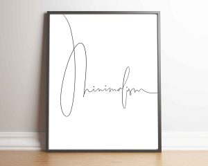 Like A River Flow Digital Wall Art