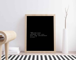 Monsters Are Real Digital Wall Art Print
