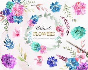 Free Sunny Flowers Clipart