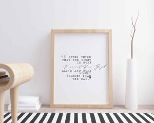 I Loved Her Printable Quote Print Set