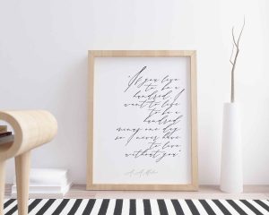 If You Hear The Dogs Digital Quote Print