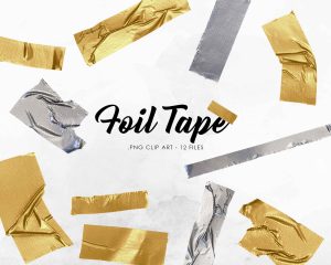 Free Foil Tape Clipart