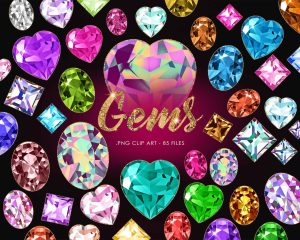 Gems Clipart