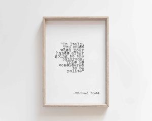 In Omnia Paratus Digital Typography Print